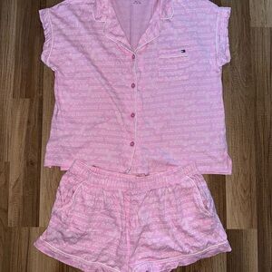 Tommy Hilfiger Light Pink Women's Pajama Set